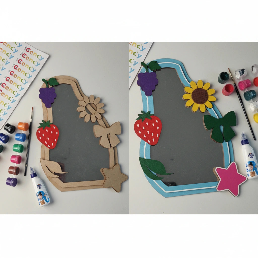 FloraFancy DIY Mirror Art Kit