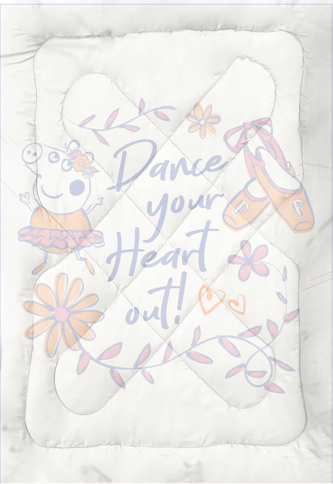 Peppa Ballerina Academy Comforter