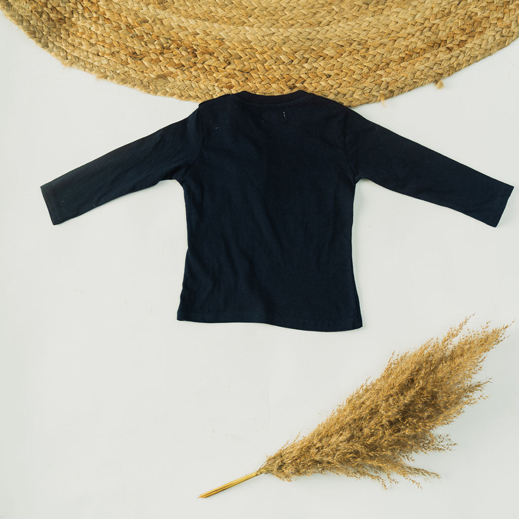 Baby Printed Long Sleeve Mini Boss T-Shirt