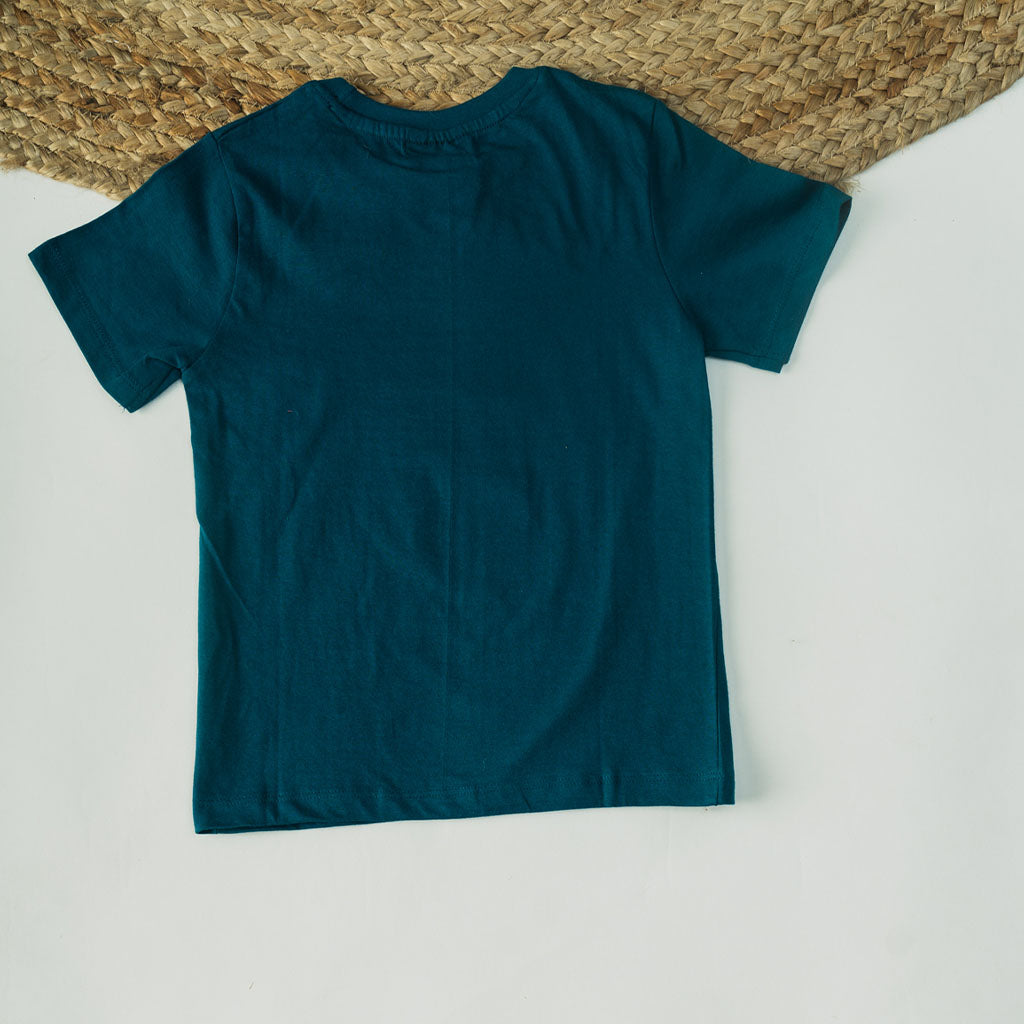 Boys Dinosaur Print Print Short Sleeve T-Shirt