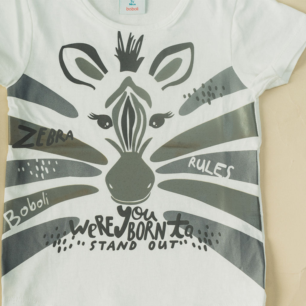 Boys Printed Short Sleeve T-Shirt