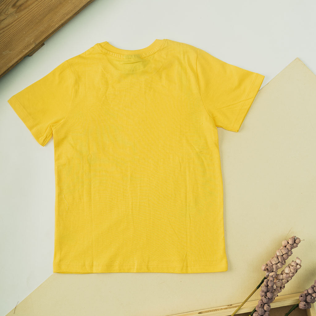 Kids Unisex Printed Short Sleeve T-Shirt