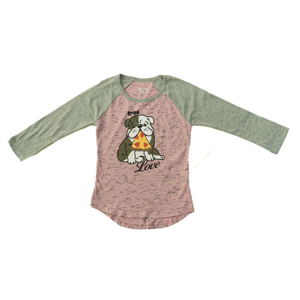 Girls Printed Long Sleeve Multicolor T-Shirt