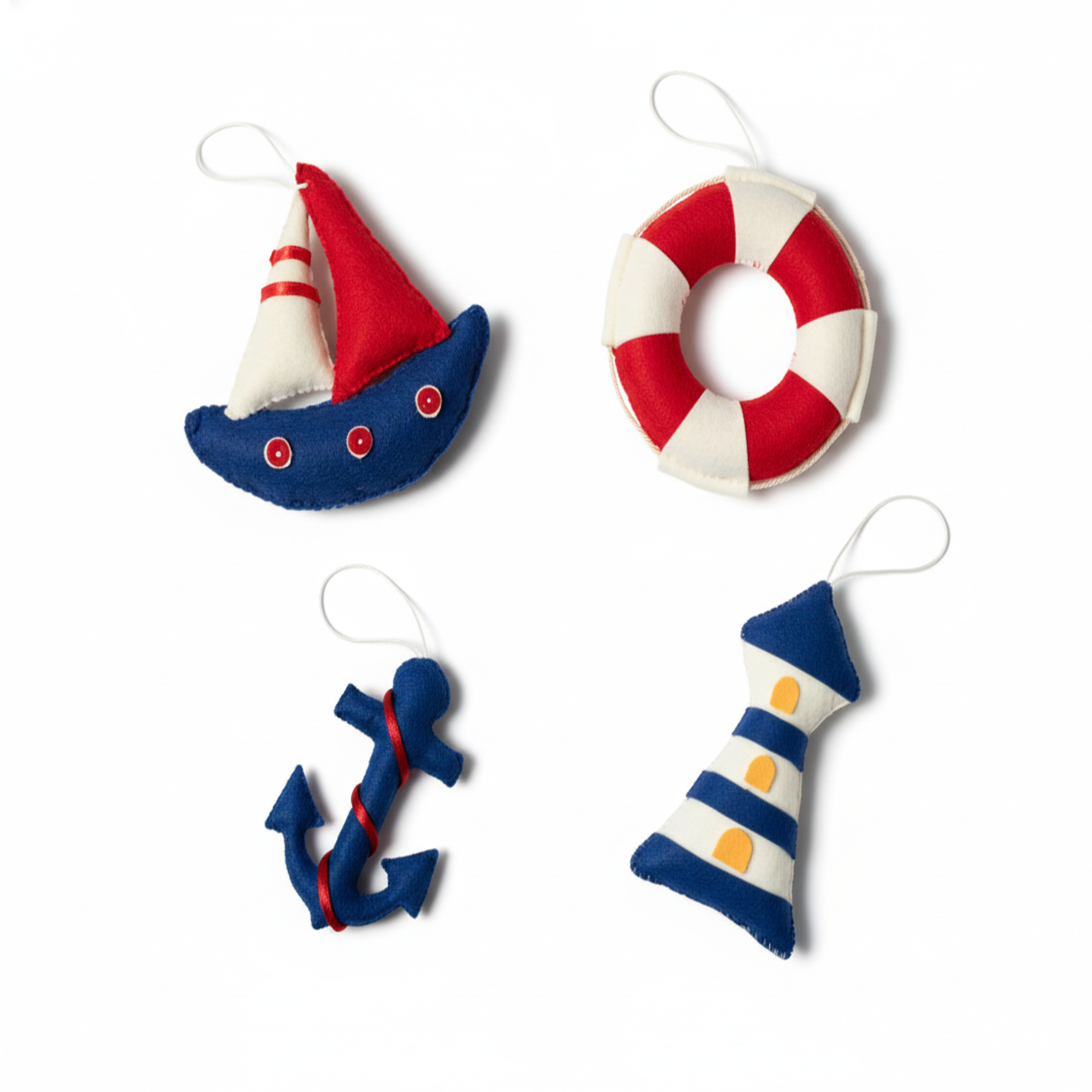 Nautical Felt Charms
