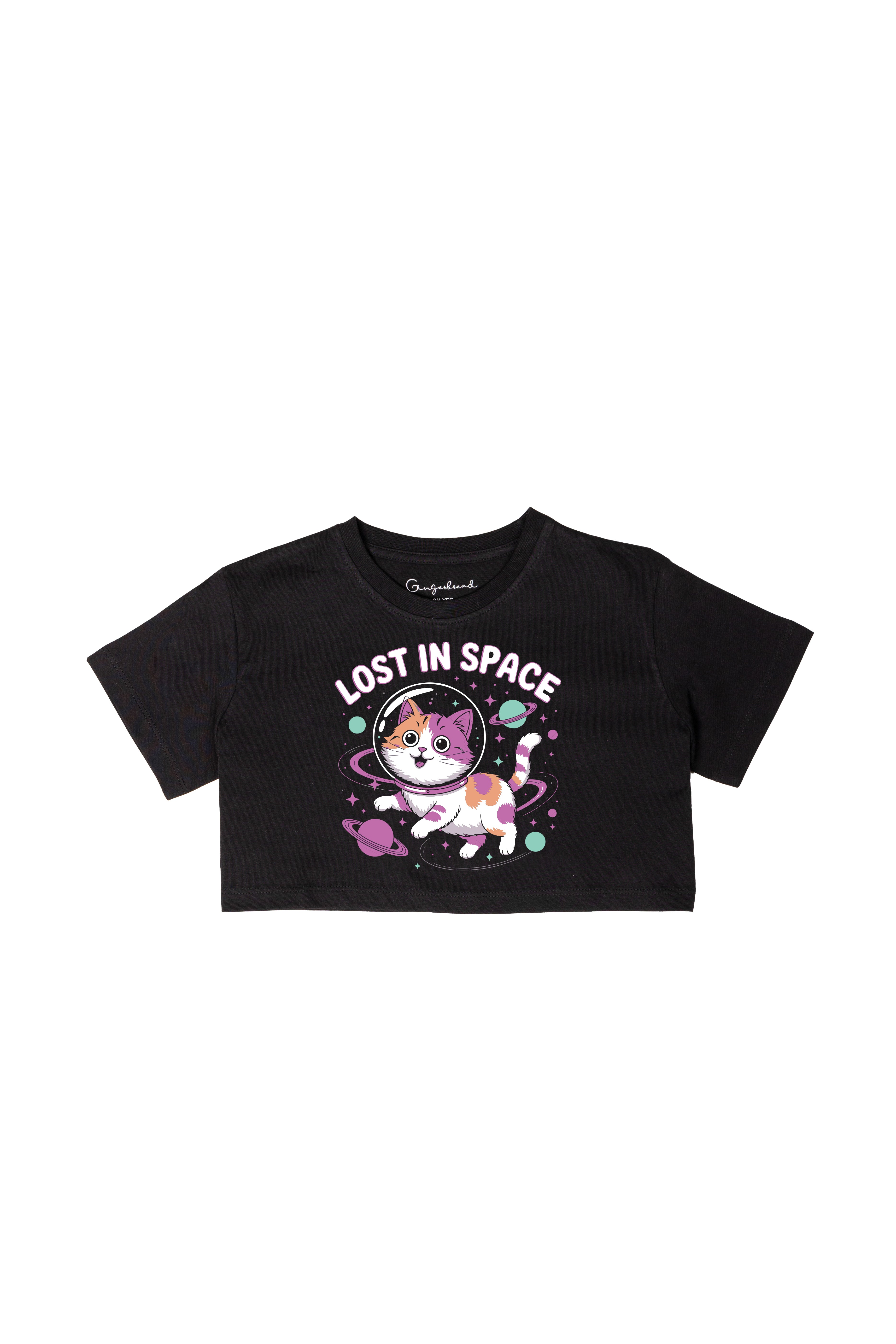 Lost In Space Crop T-Shirt