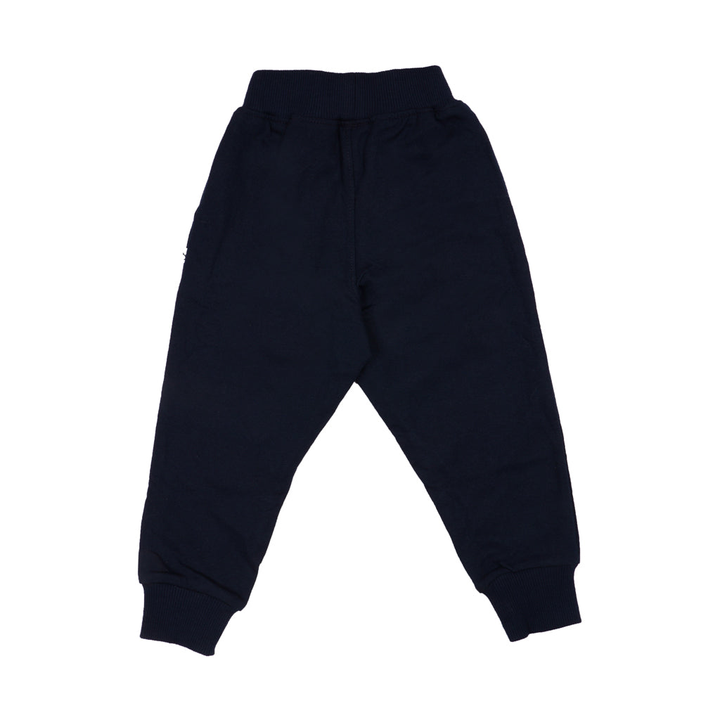Gingerbread Pure Cotton Solid Jogger Track Pants For Boys