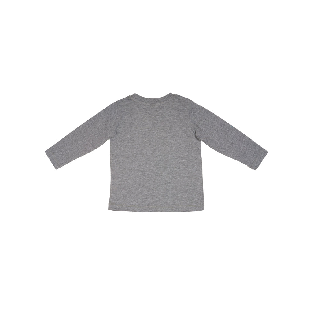 GingerBread Pure Cotton, Full Sleeve, Round Neck & Solid Tshirt For Boys