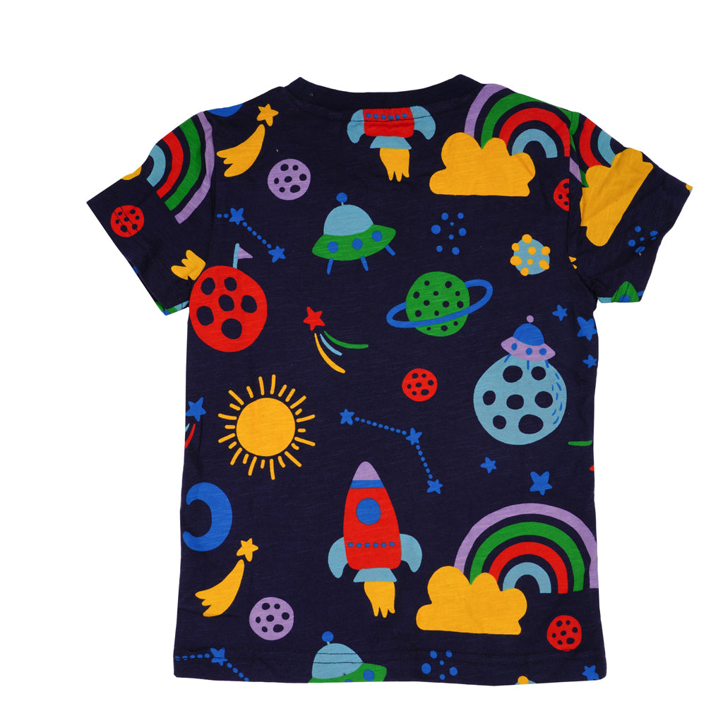 Kids Unisex Printed Regular T-Shirt