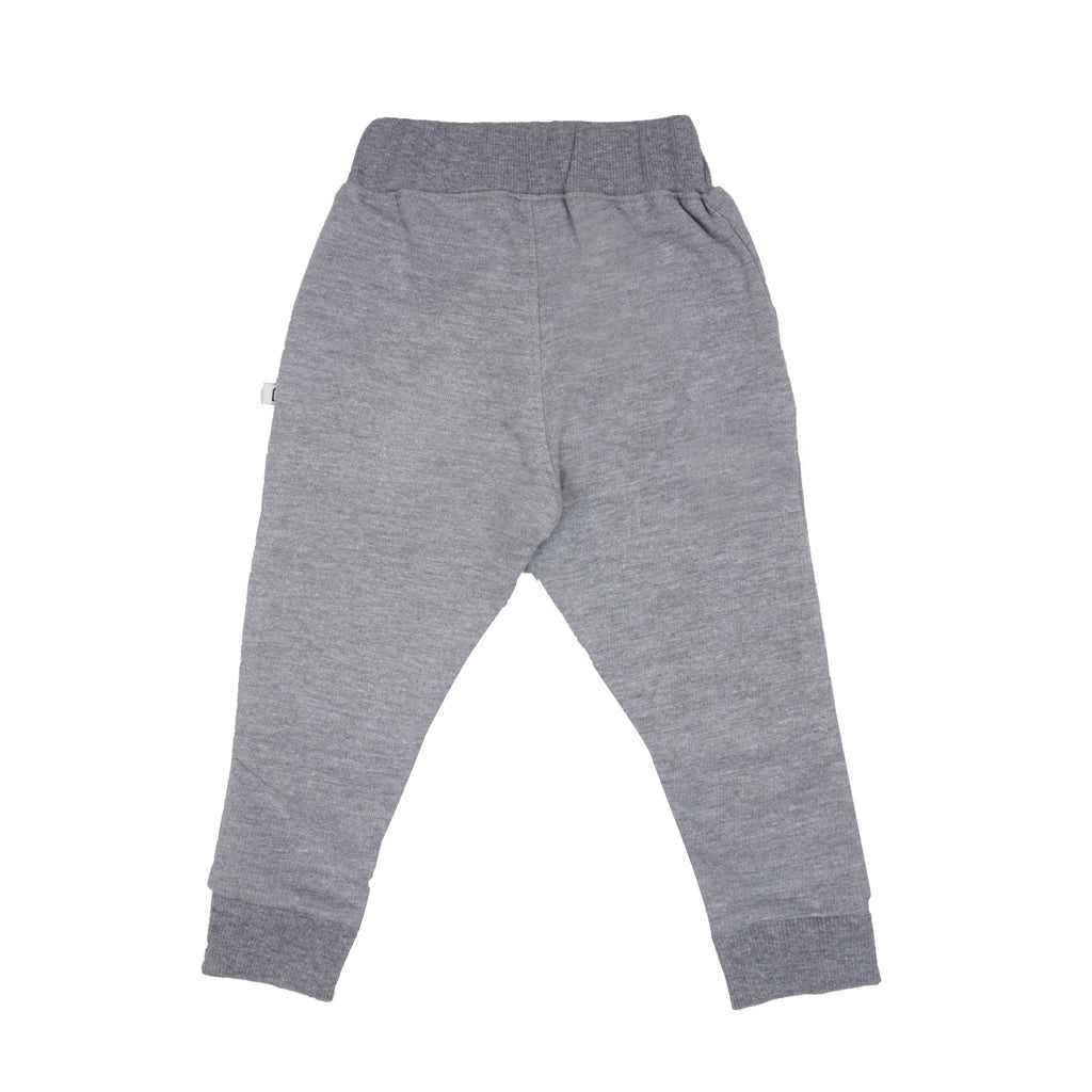 Gingerbread Pure Cotton Solid Jogger Track Pants For Boys