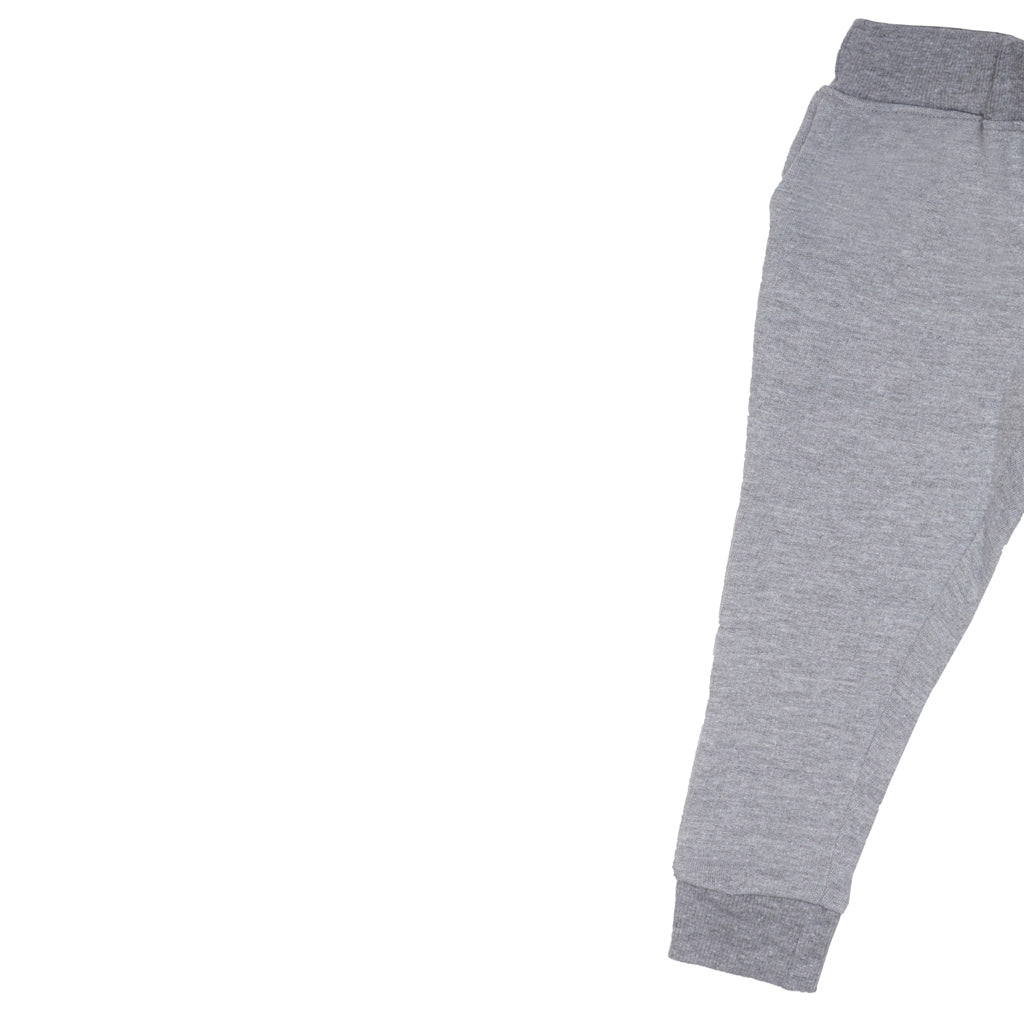 Gingerbread Pure Cotton Solid Jogger Track Pants For Boys