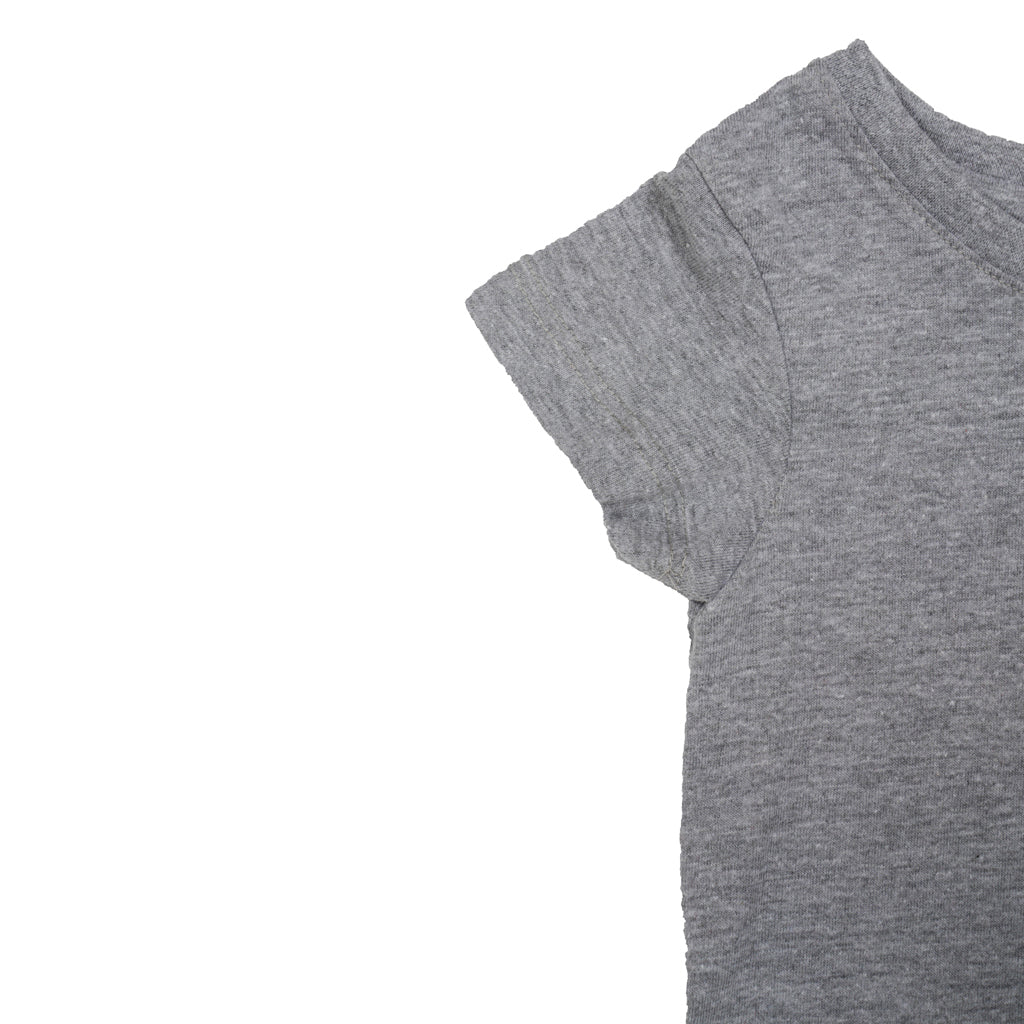 GingerBread Pure Cotton, Half Sleeve, Round Neck & Solid Tshirt For Girls