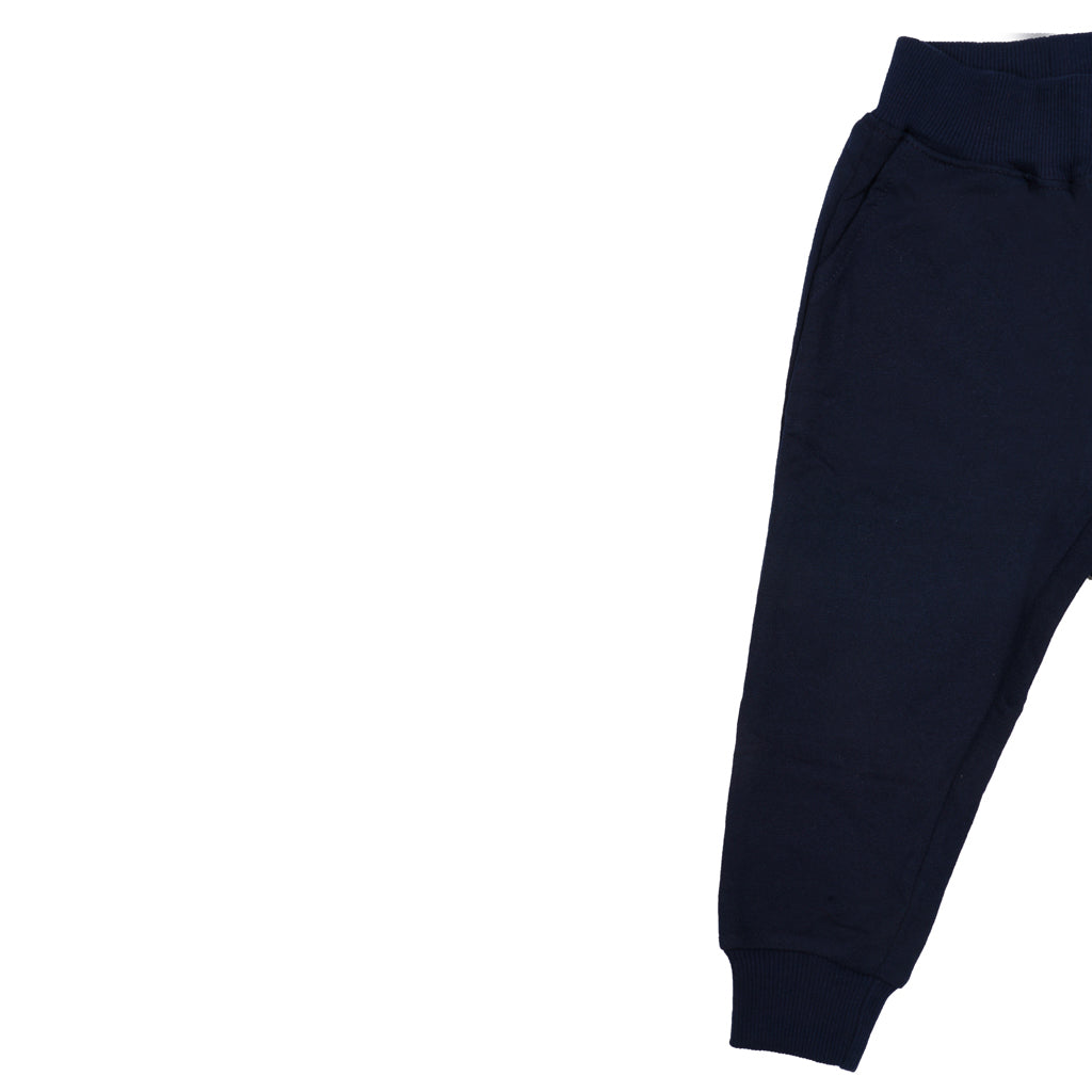 Gingerbread Pure Cotton Solid Jogger Track Pants For Boys