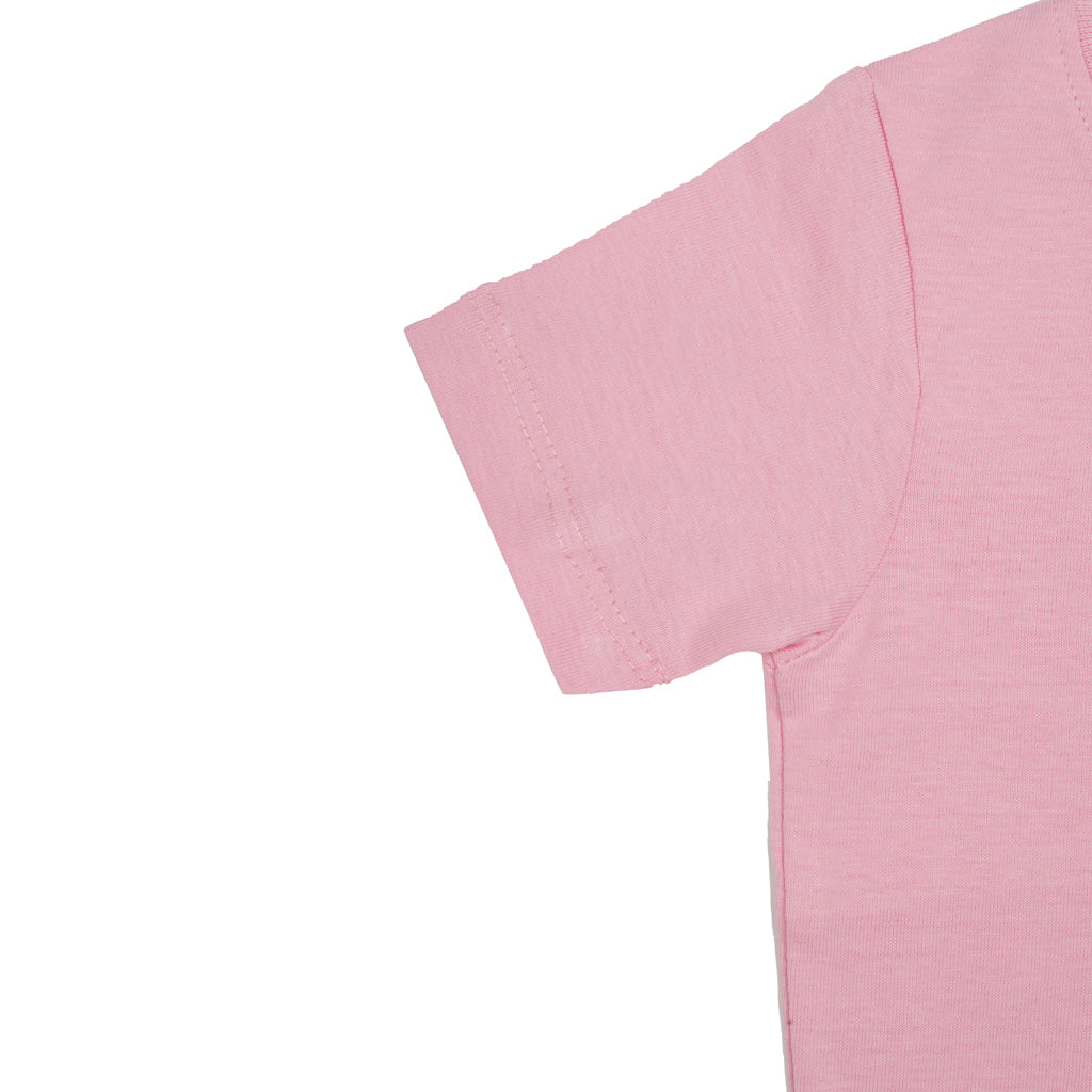 Gingerbread Pure Cotton, Half Sleeve, Round Neck & Solid Tshirt For Boys