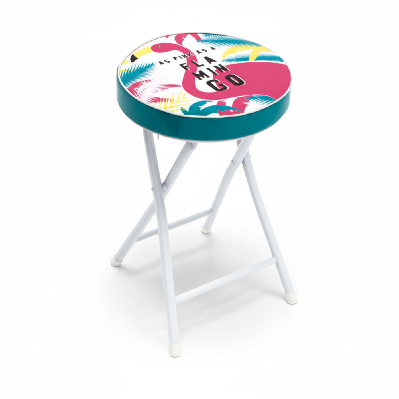 Flamingo Foldable Stool by Zaska