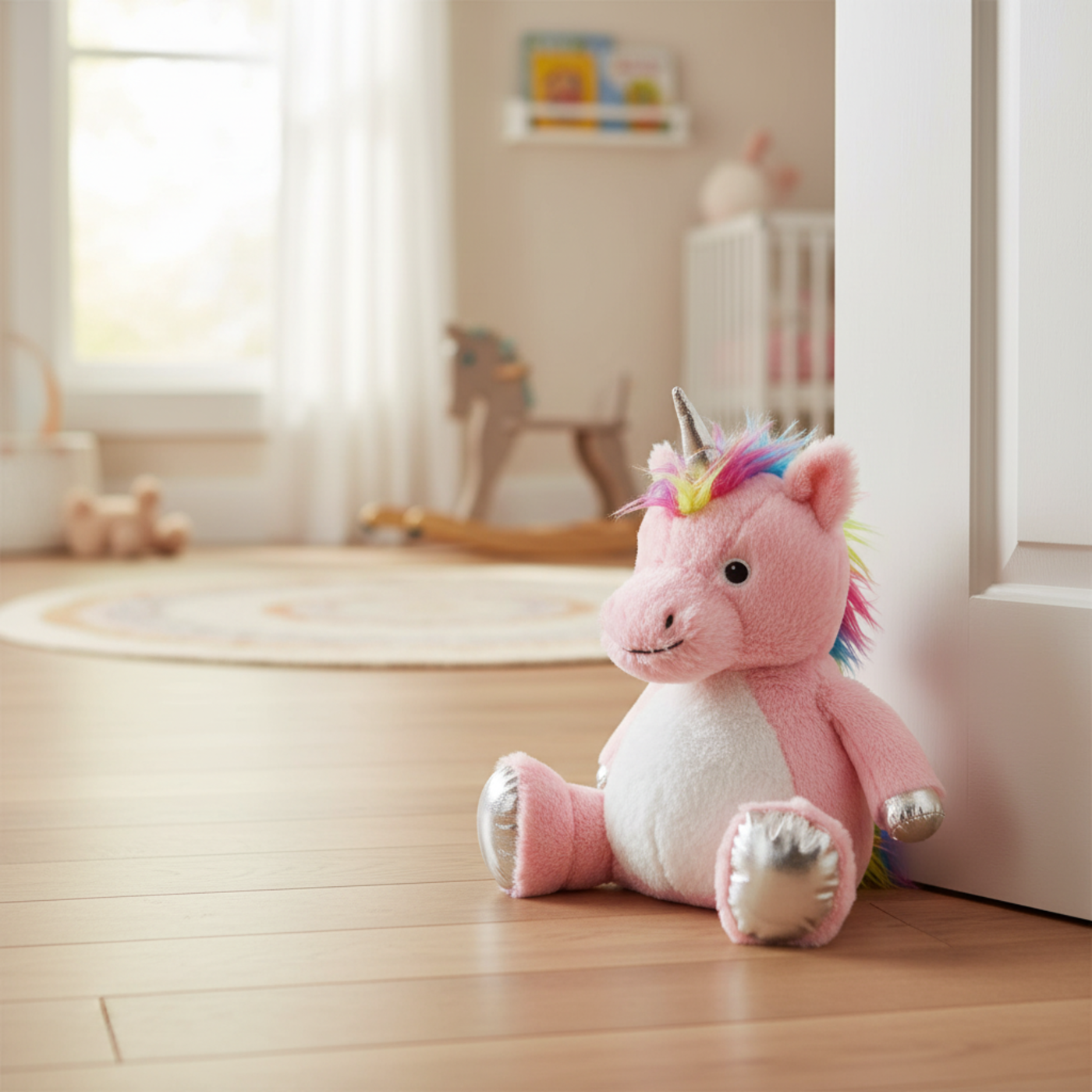 Unicorn Fabric Door Stopper by Zaska