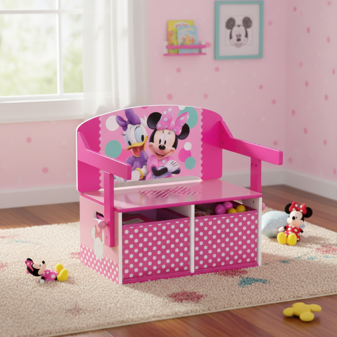 Minnie Mouse 3-in-1 Activity Bench
