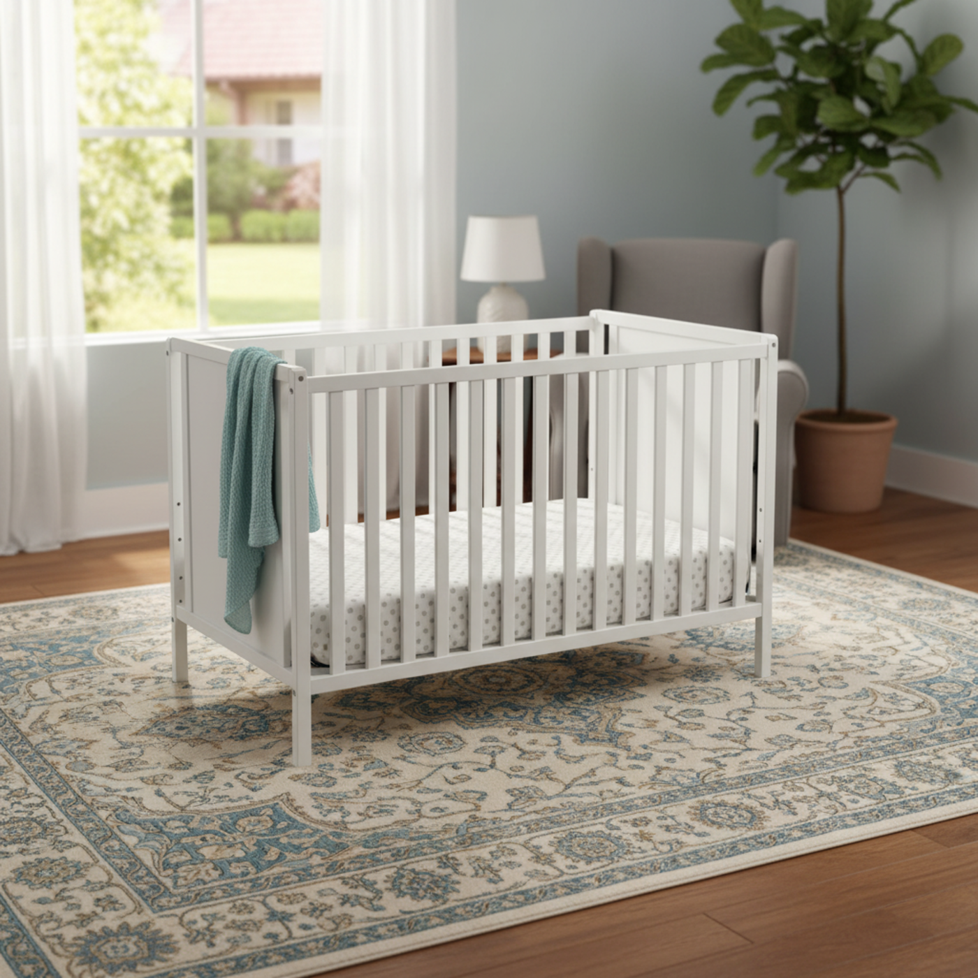 Delta Children Heartland Classic 4-in-1 Convertible Crib