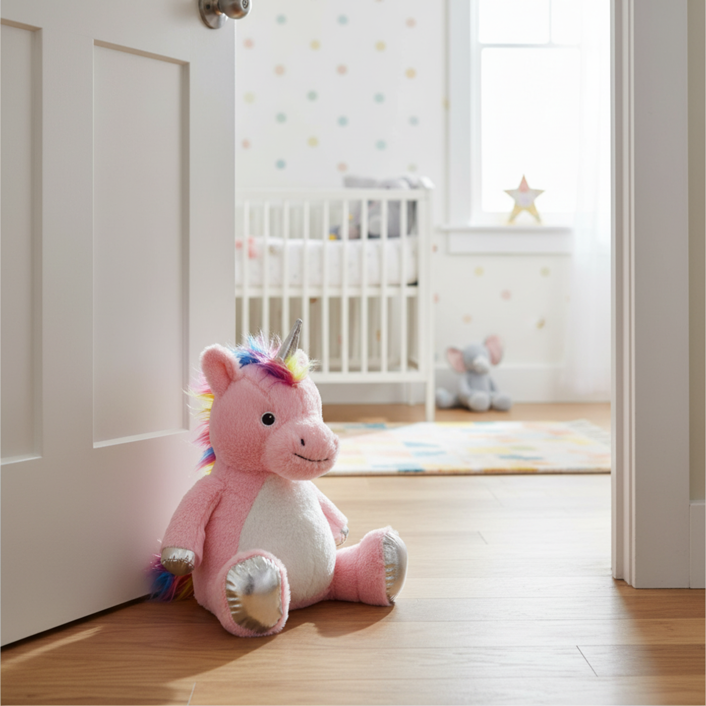 Unicorn Fabric Door Stopper by Zaska