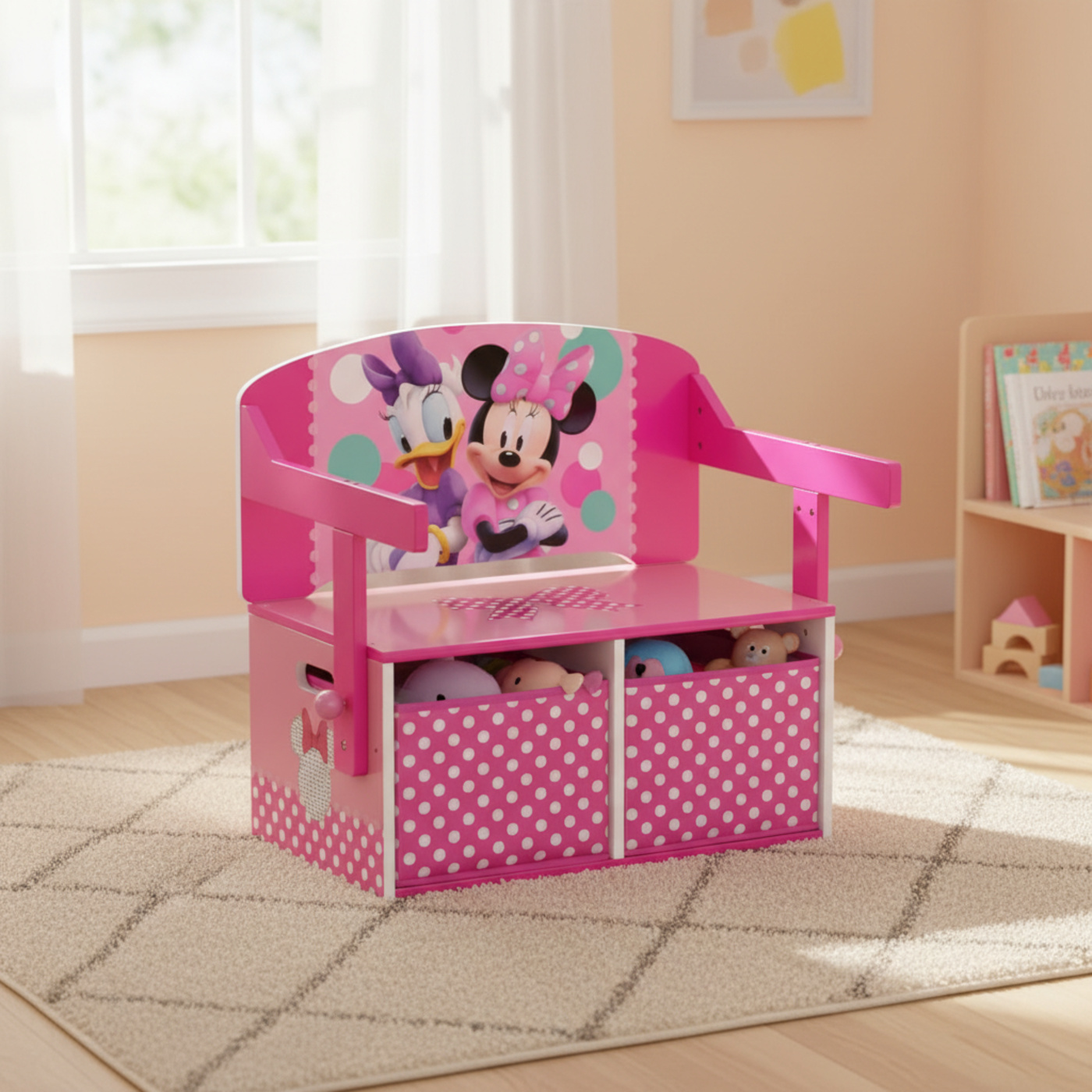 Minnie Mouse 3-in-1 Activity Bench