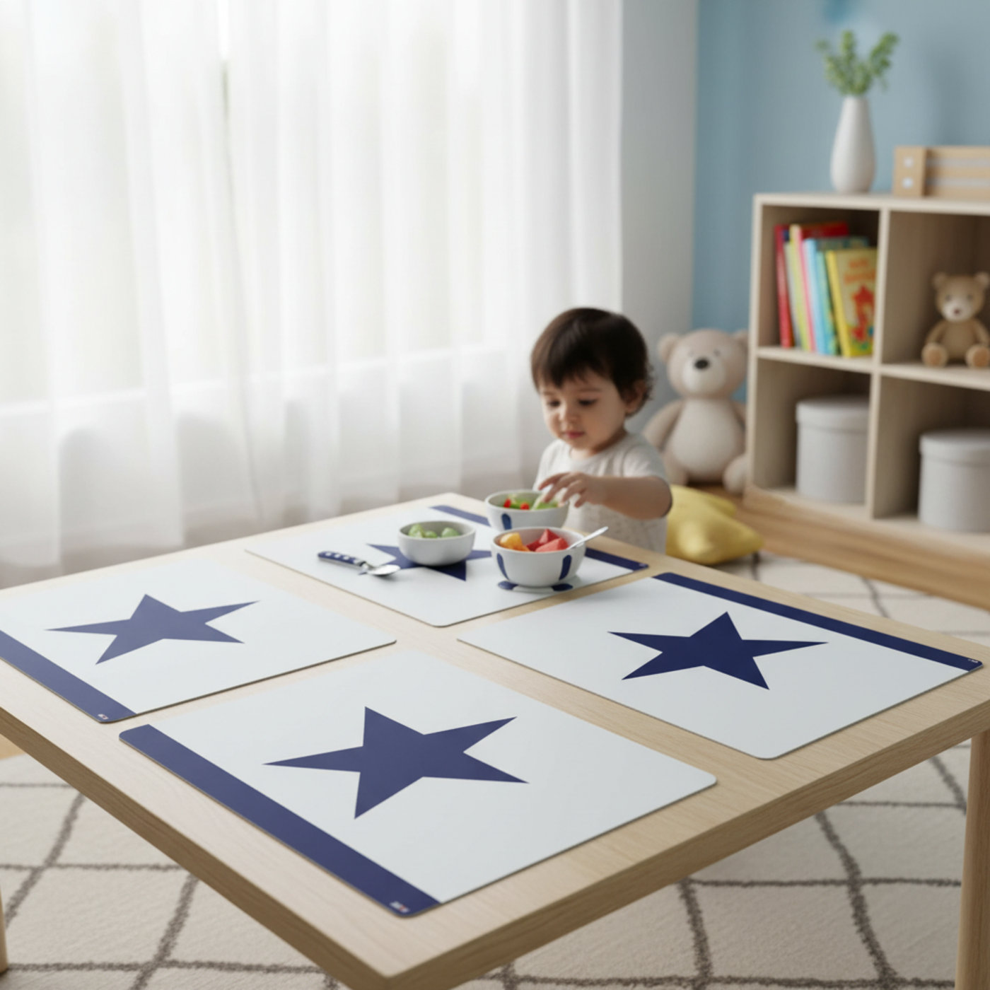 Star Table Mat Set of 4 by Zaska