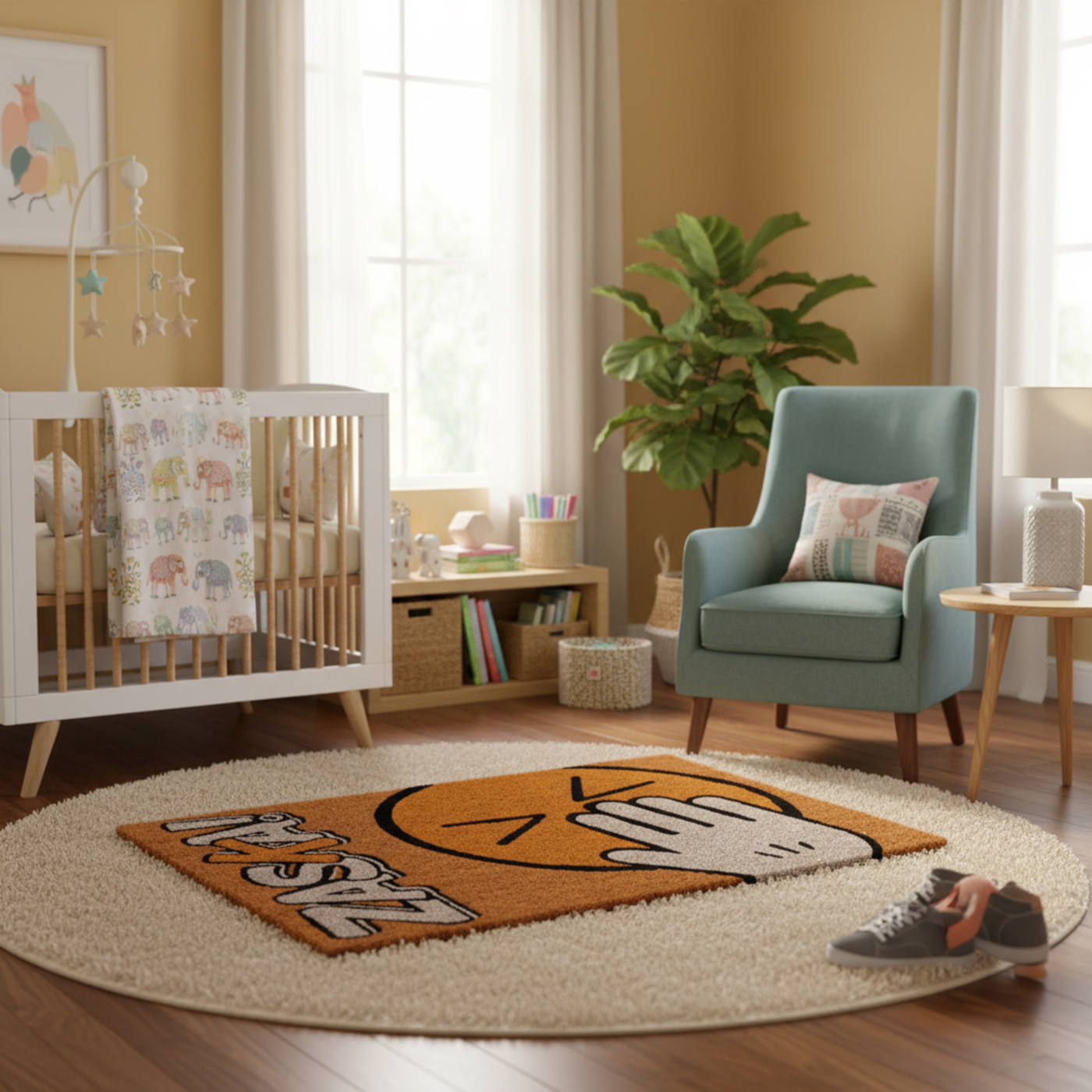 Icon Doormat made of Natural Fibres (60 x 40 cms) by Zaska