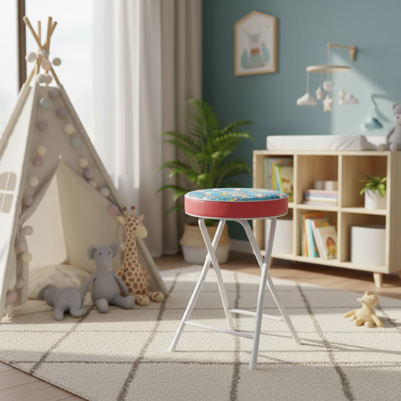 Unicorn Foldable Stool by Zaska