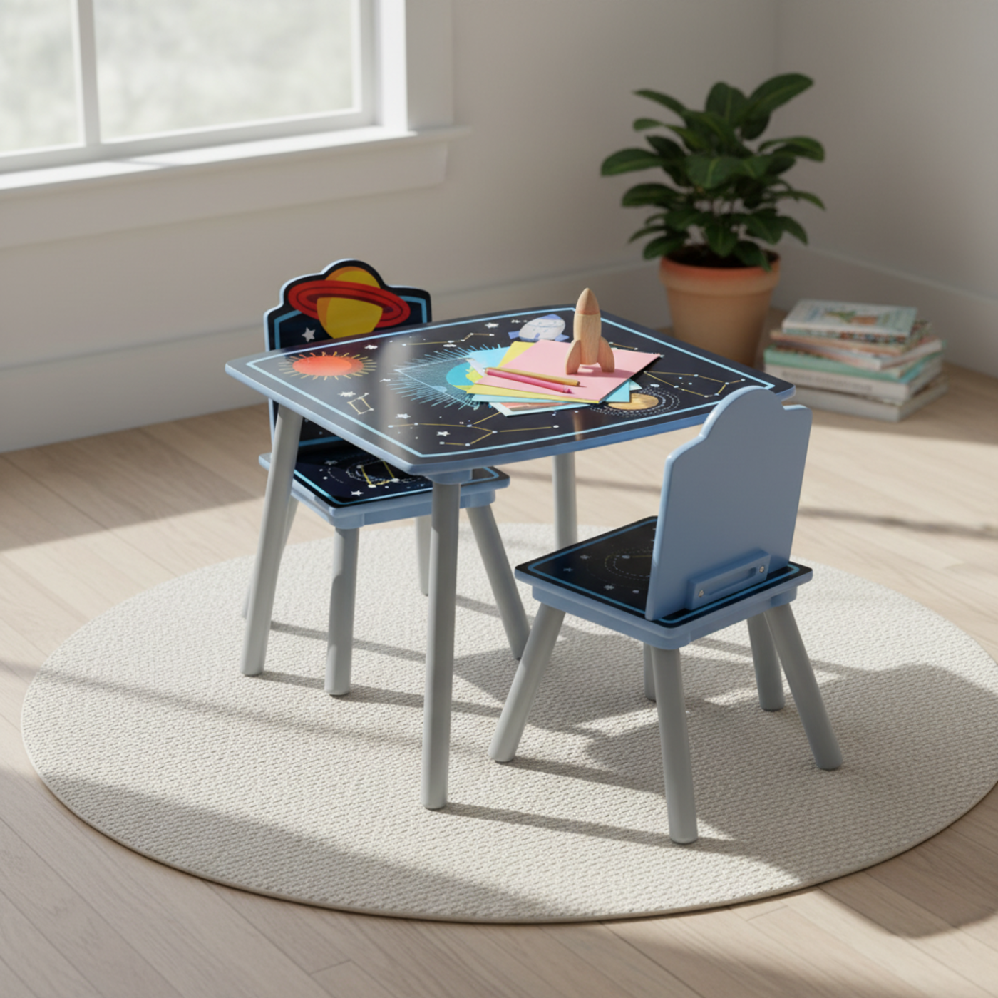 Delta Children Space Adventure Table & 2 Chair Set