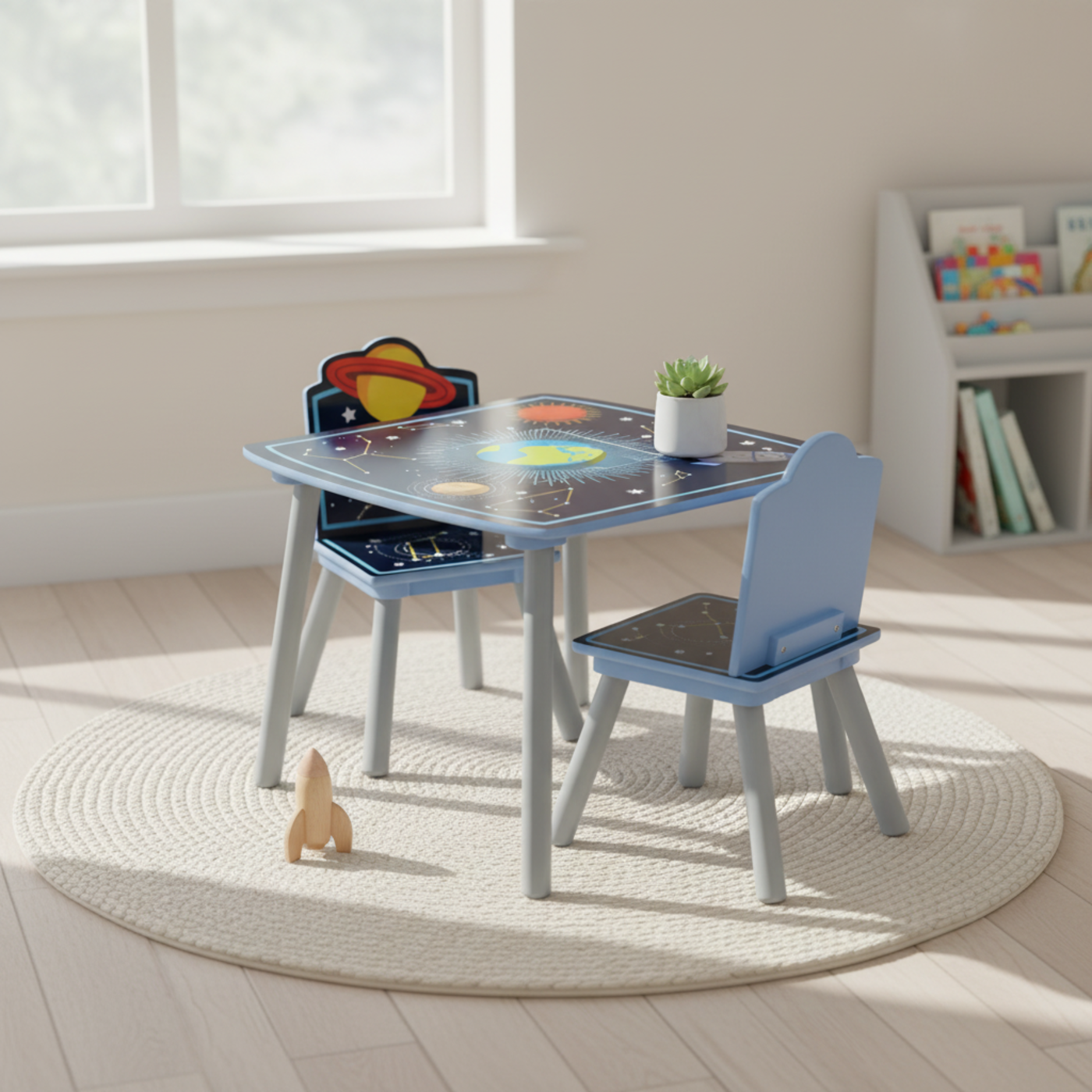 Delta Children Space Adventure Table & 2 Chair Set
