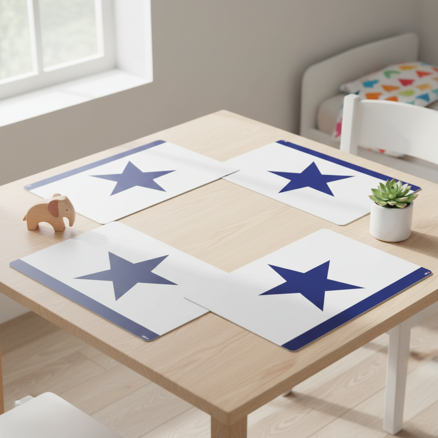 Star Table Mat Set of 4 by Zaska
