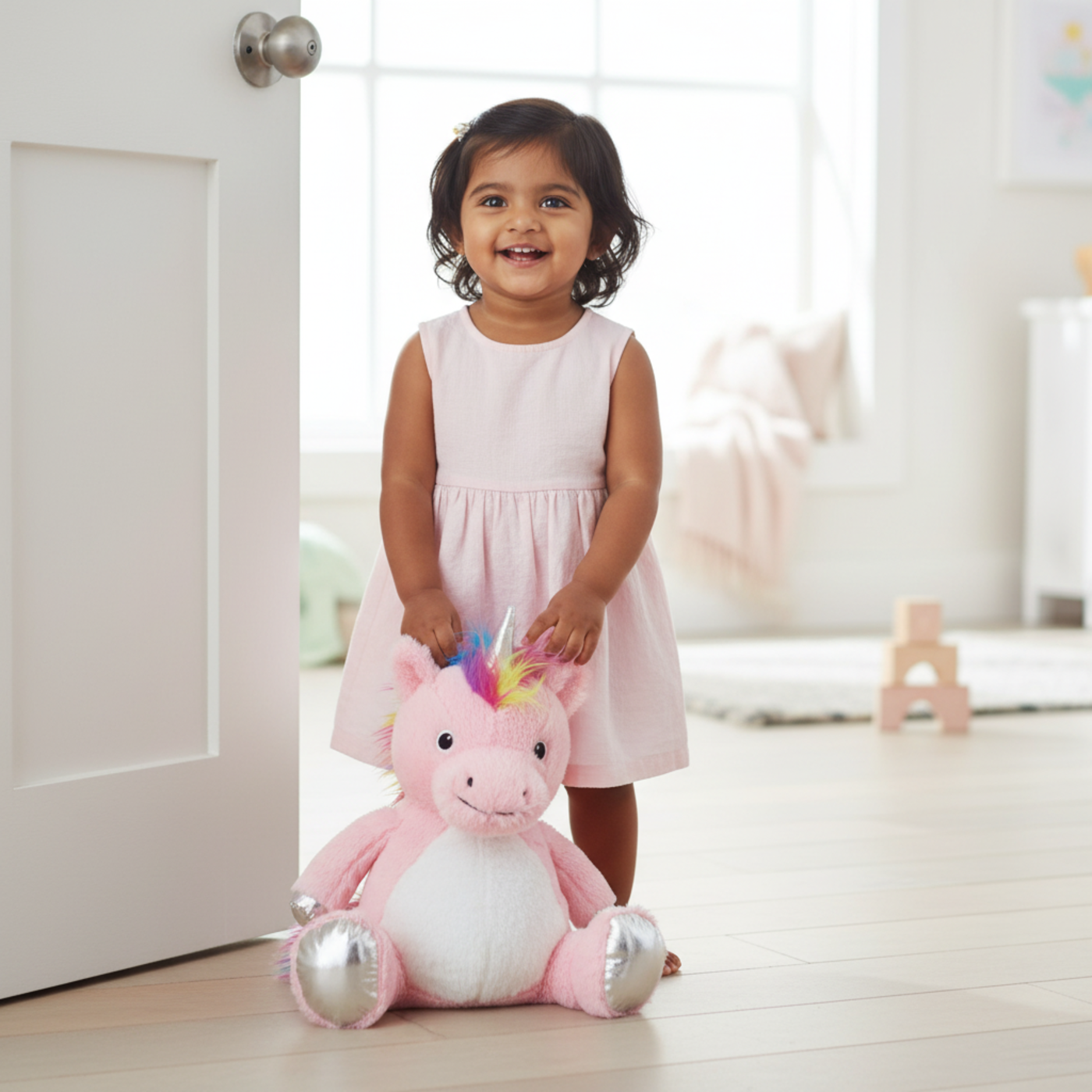 Unicorn Fabric Door Stopper by Zaska