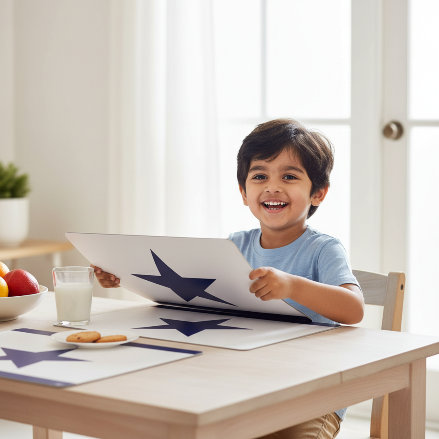 Star Table Mat Set of 4 by Zaska