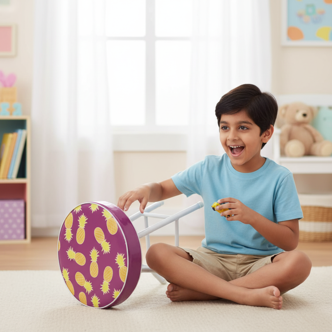 Pinneaple Round Stool by Zaska