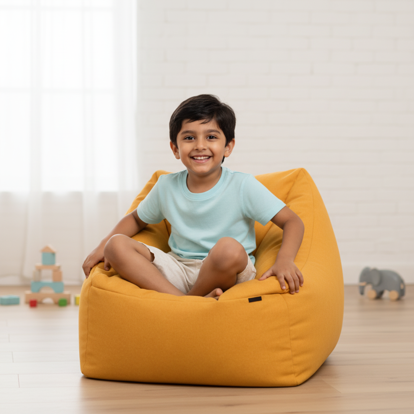 3XL Over Size Linen Snug Sac Box Bean Bag