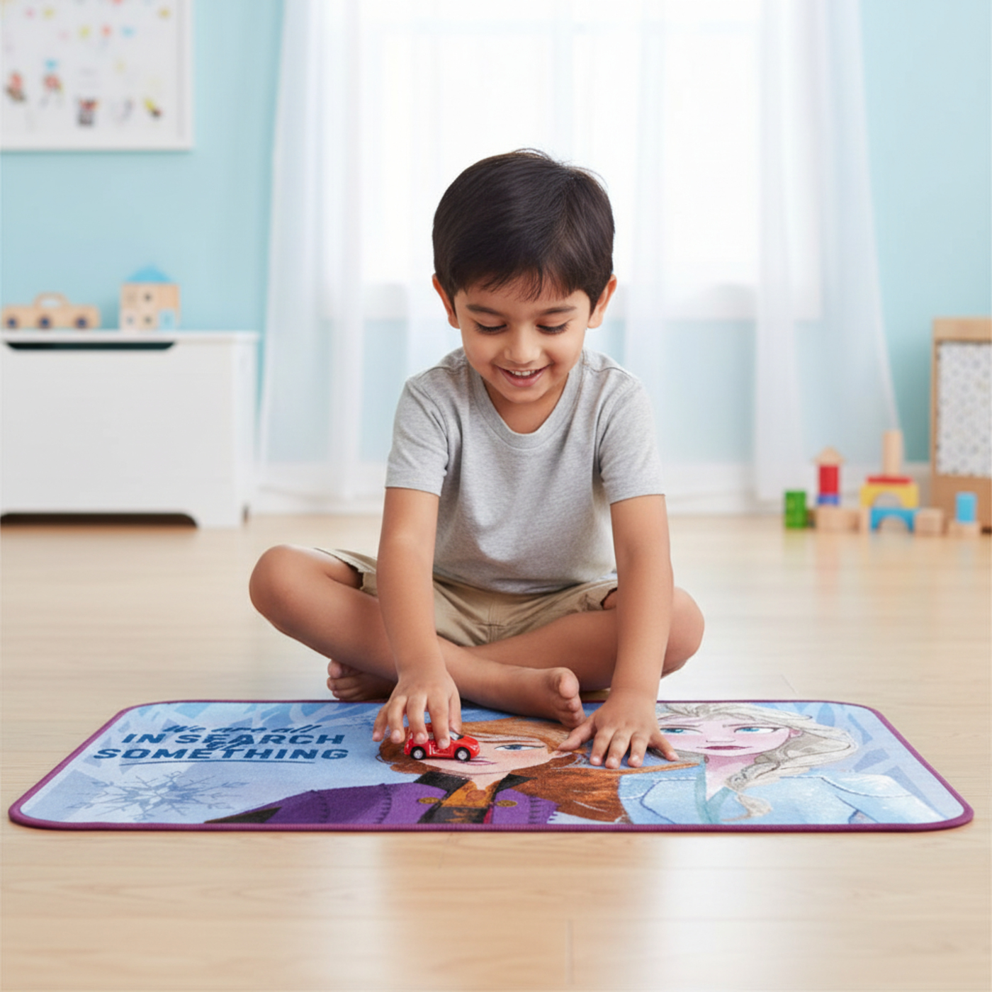 Disney Frozen2 Super Soft Room Carpet - 45 x 75 cms