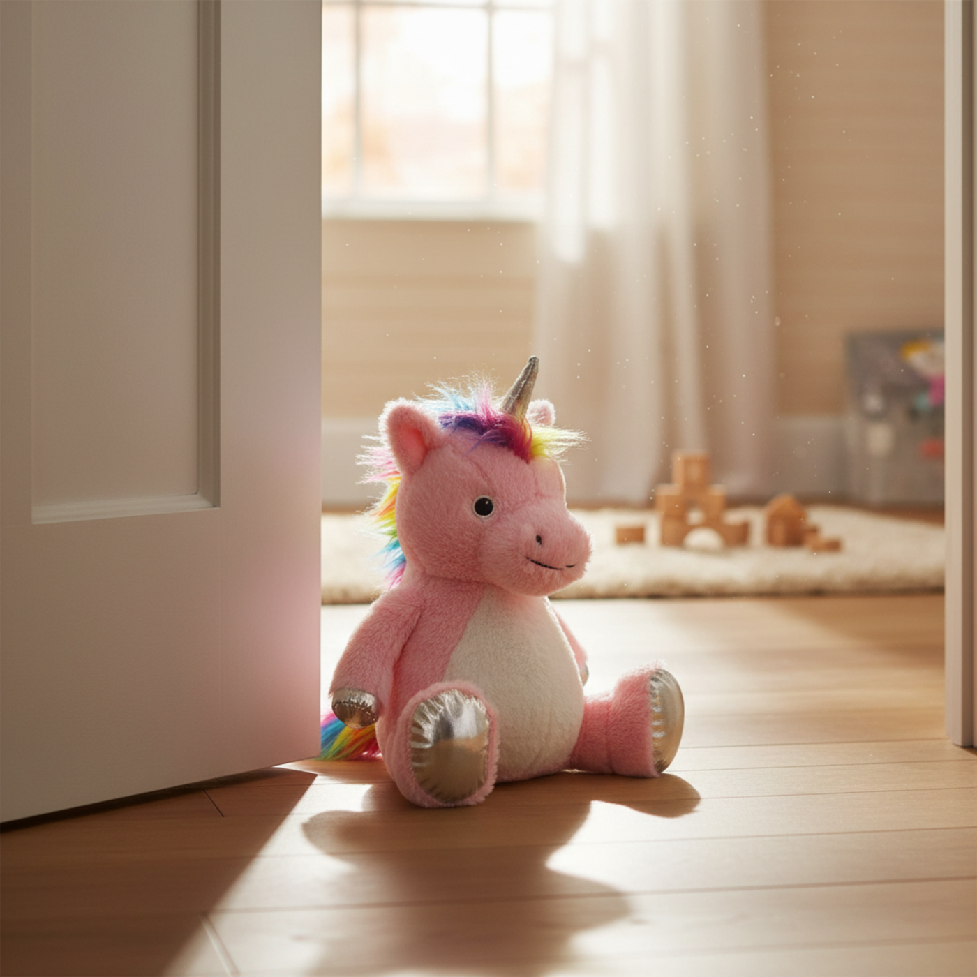 Unicorn Fabric Door Stopper by Zaska