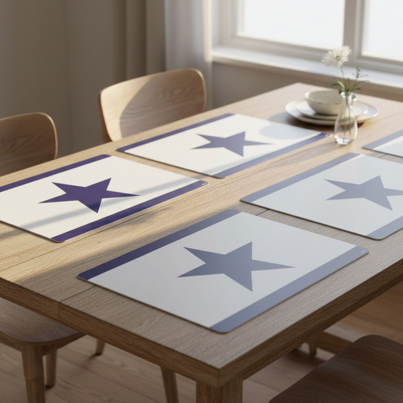 Star Table Mat Set of 4 by Zaska