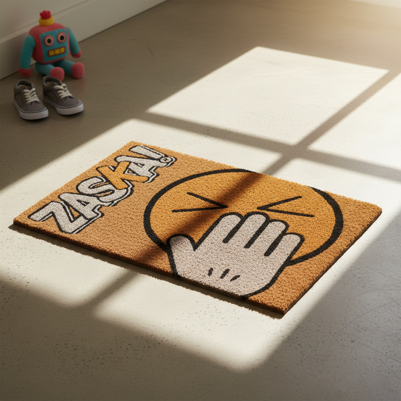 Icon Doormat made of Natural Fibres (60 x 40 cms) by Zaska