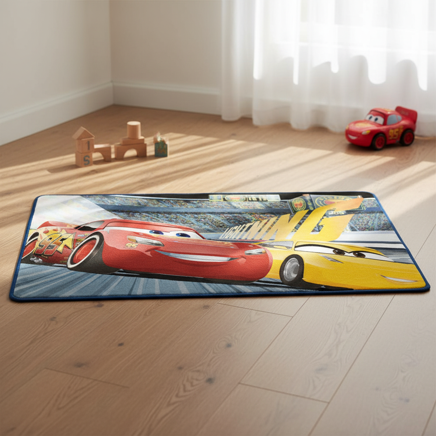 Disney Cars Super Soft Room Carpet - 45 x 75 cms