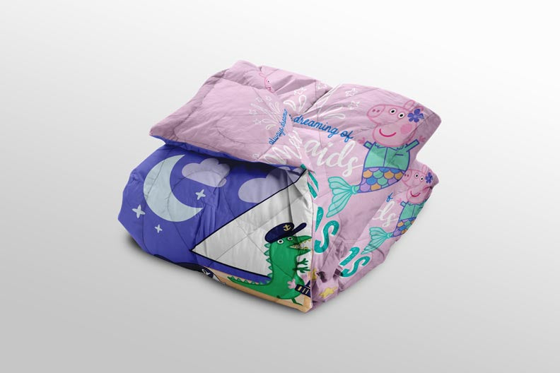 Peppa Mermaids Unicorns & Fairies Comforter