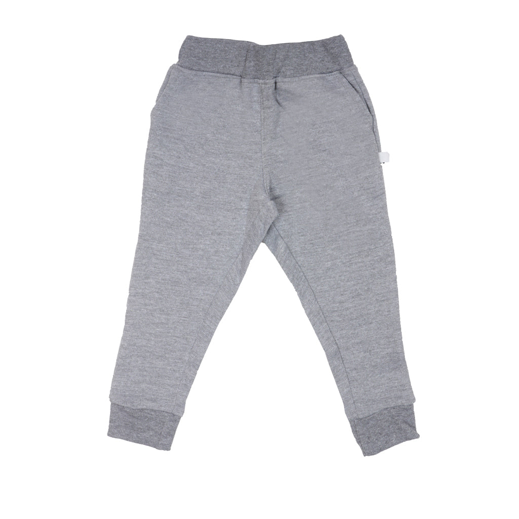 Gingerbread Pure Cotton Solid Jogger Track Pants For Boys