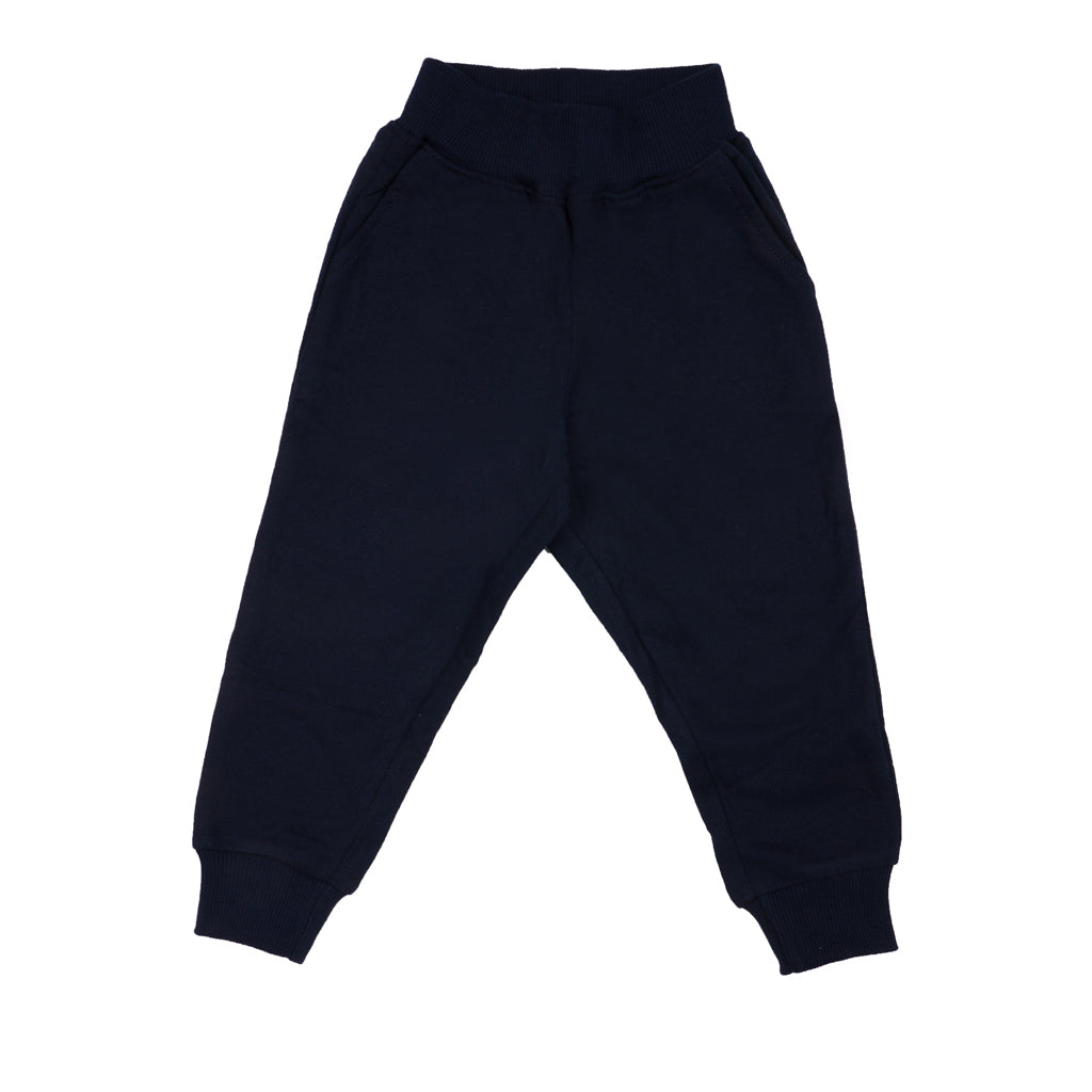 Gingerbread Pure Cotton Solid Jogger Track Pants For Boys