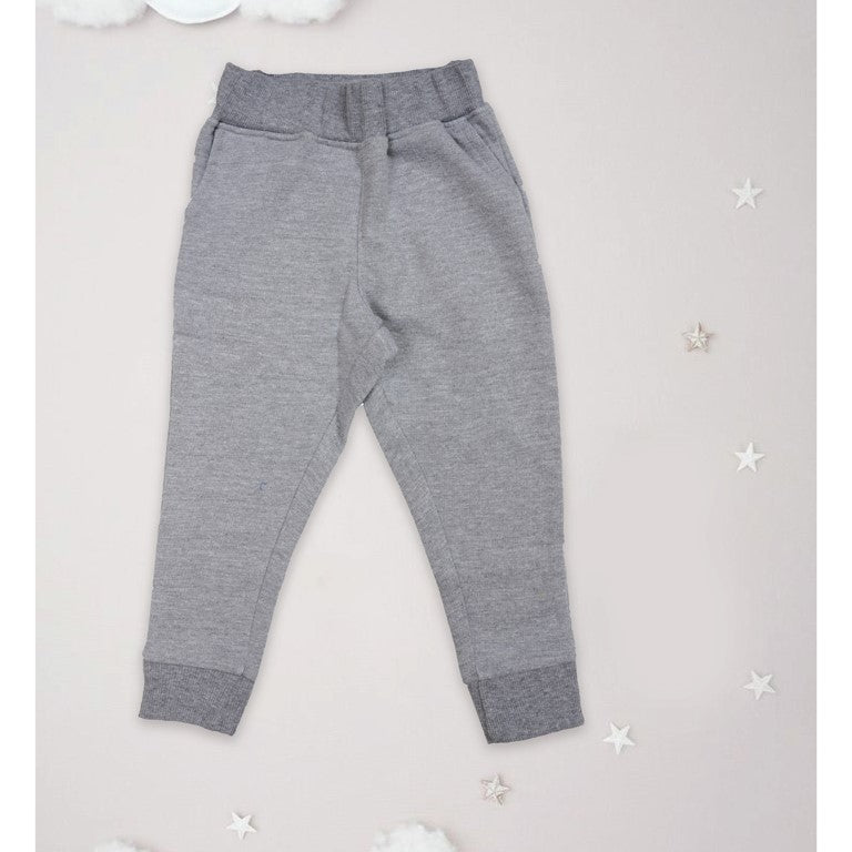 Gingerbread Pure Cotton Solid Jogger Track Pants For Girls