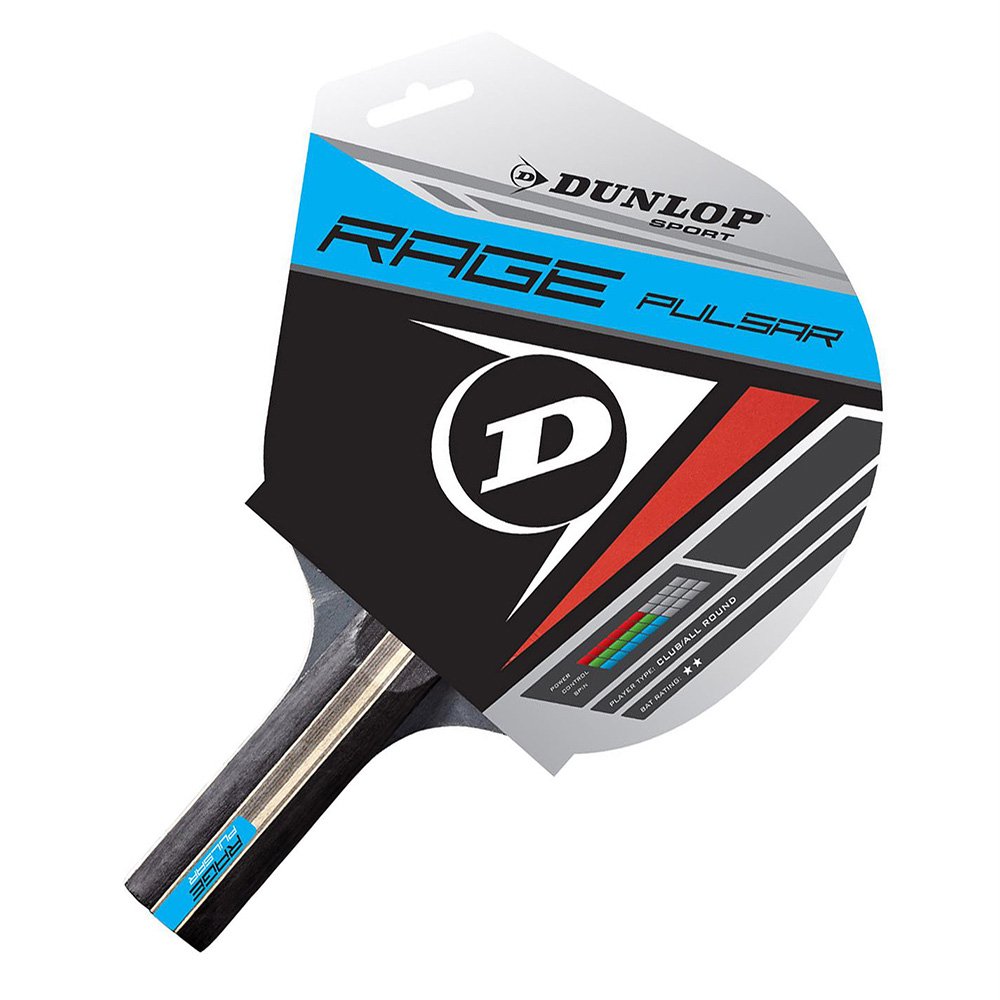 Dunlop Rage Pulsar Rubber Table Tennis Bat