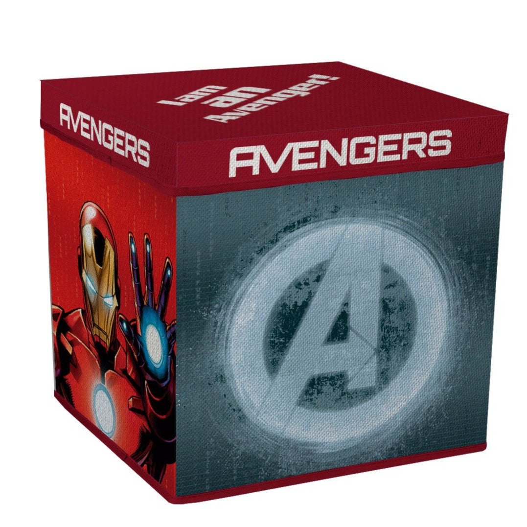 Marvel Avengers Fabric Storage Bin With Stool