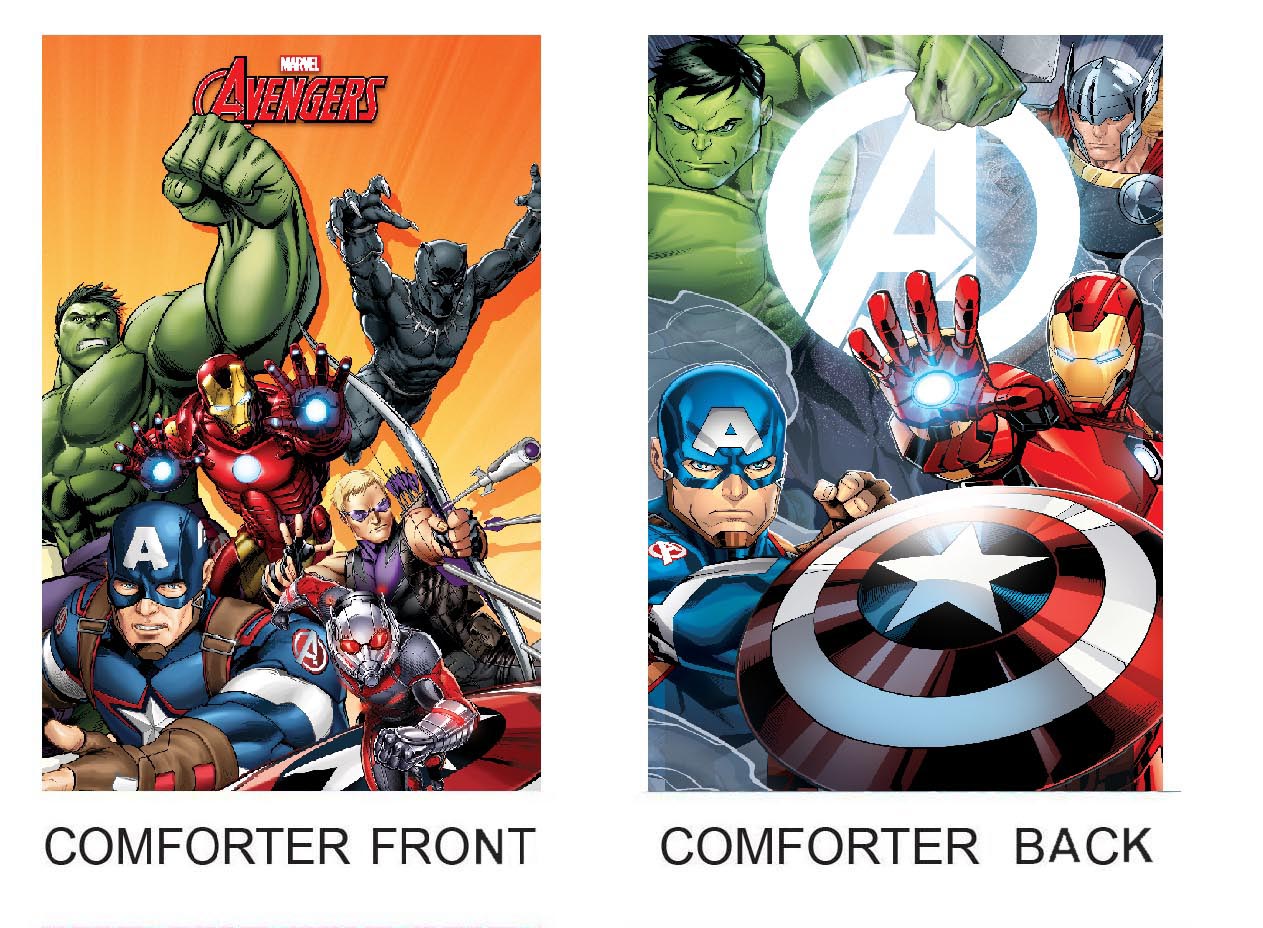 Marvel Avengers Team Fight Back Comforter