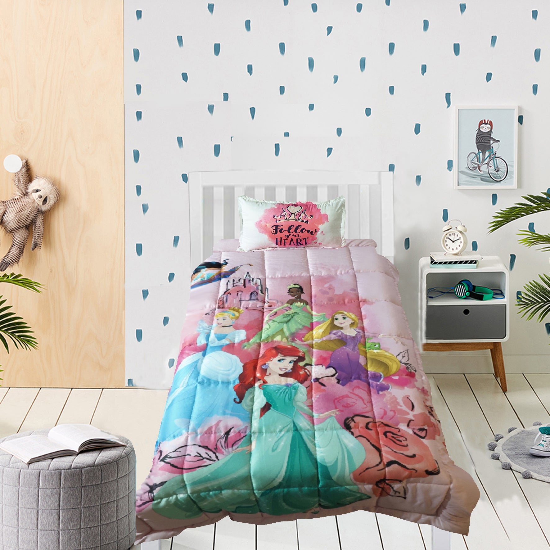 Princess Follow Your Heart 100% Cotton Comforter