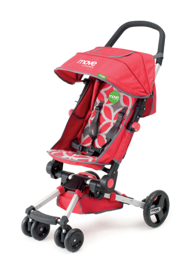 Playette Easy Fold Stroller / Pram - Red