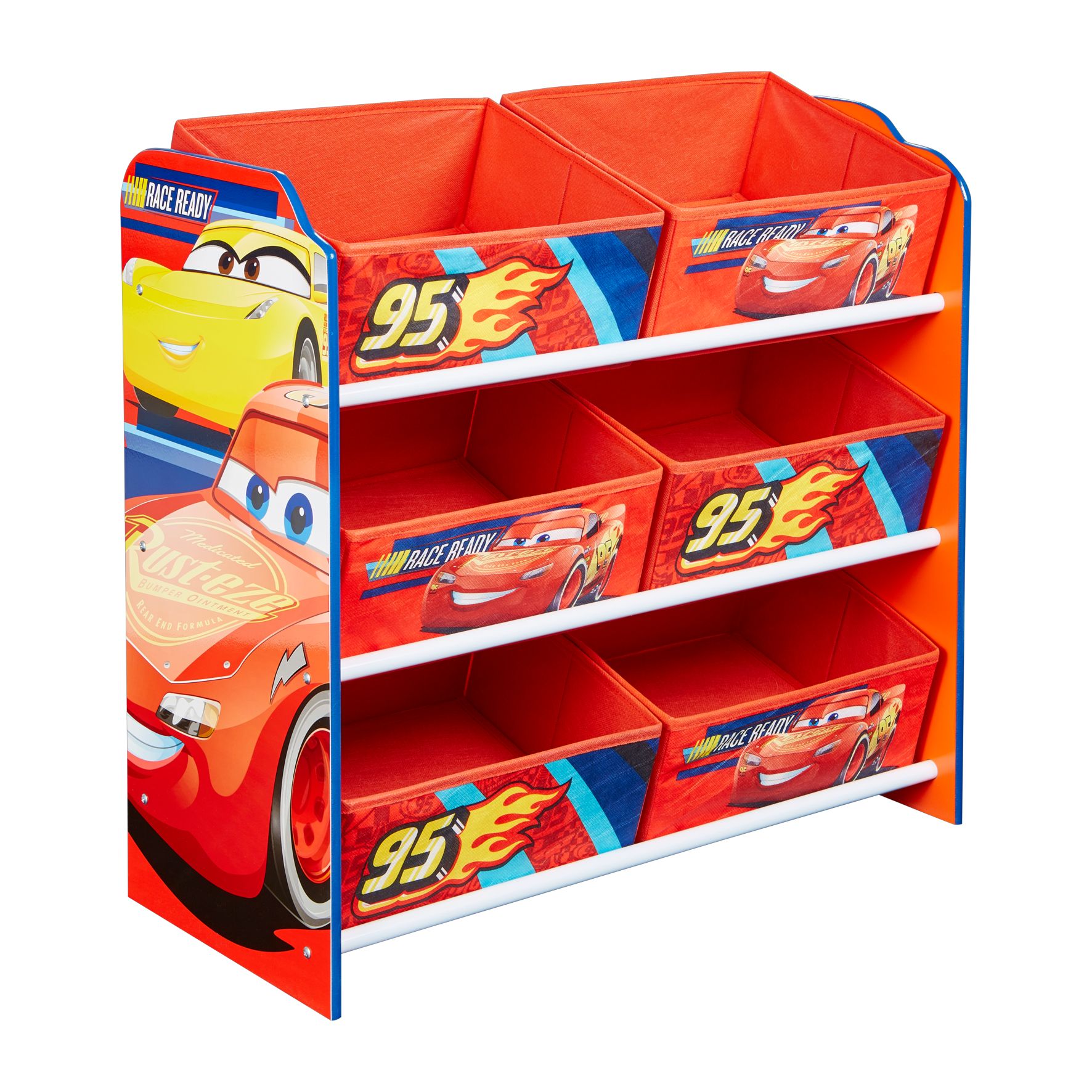 Disney Cars3 Storage Unit With 6 Bins