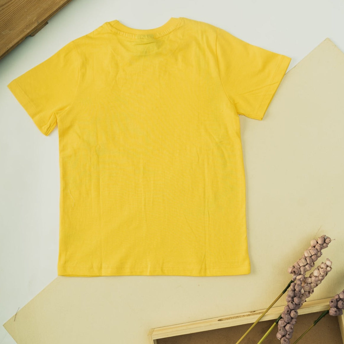 Kids Unisex Printed Short Sleeve T-Shirt