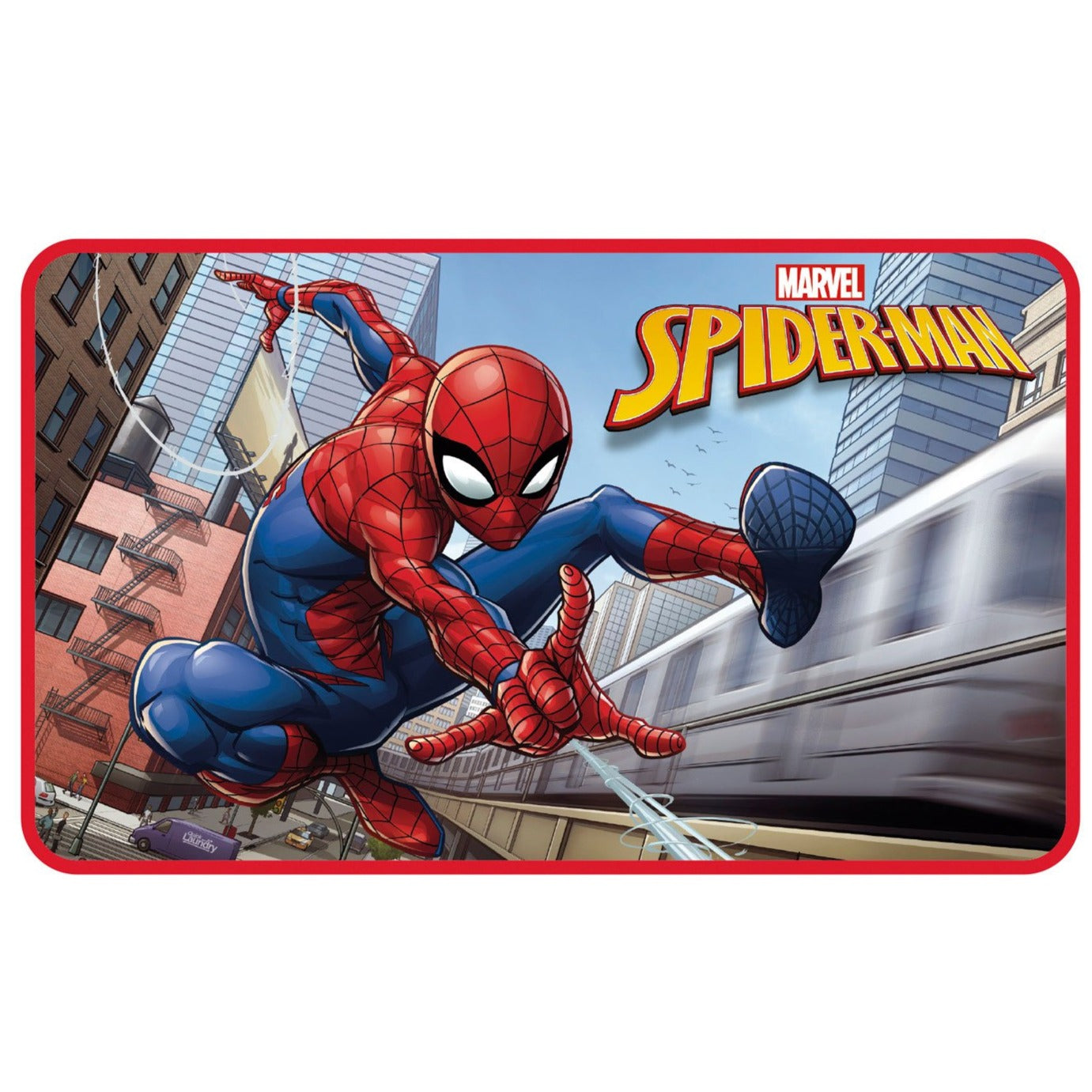 Spiderman Super Soft Room Carpet - 45 x 75 cms